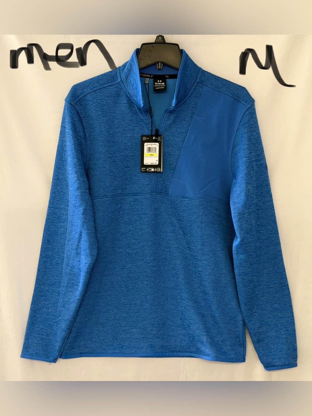 Under Armour Men’s Blue Quarter-Zip Performance Pullover
